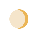 Moon Waxing Crescent icon