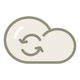 Cloud refresh icon