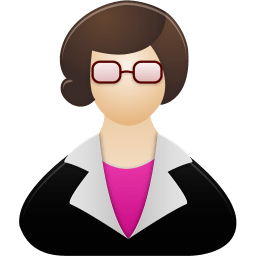 Teacher female icon