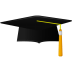 Graduate-academic-cap icon