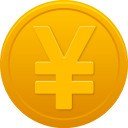 Coin yuan icon