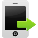 Smartphone-calls-sent icon