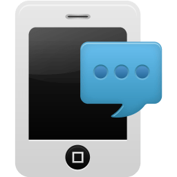 Smartphone SMS icon