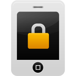 Smartphone lock icon