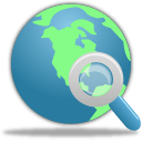 Search Globe icon