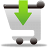 Shopping-cart-insert icon