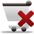 Shopping cart remove icon