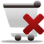 Shopping-cart-remove icon