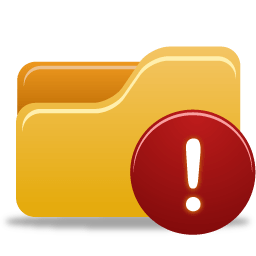 Folder Warning icon