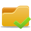 Folder-Accept icon