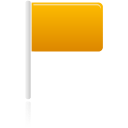 Flag-yellow icon