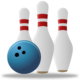 Sport bowling icon