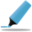 Highlightmarker blue icon