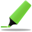 Highlightmarker green icon