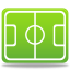 Sport football pitch icon