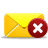 Email-delete icon