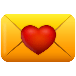 Love email icon