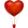 Fire ballon icon