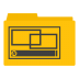 Desktop-Windows-Folder icon