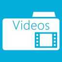 Folders-OS-Videos-Folder-Metro icon