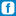 Web Facebook alt 3 Metro icon