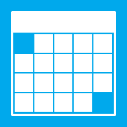 Apps Calendar Metro icon