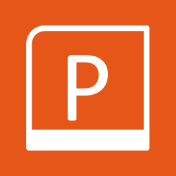 Office Apps PowerPoint alt 2 Metro icon