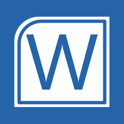 Office Apps Word alt 1 Metro icon