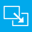 Folders-OS-Exit-Full-Screen-Metro icon