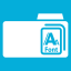 Folders OS Fonts Metro icon