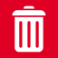 Folders OS Recycle Bin Full Metro icon