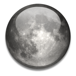 White moon 4 icon - Free white moon icons