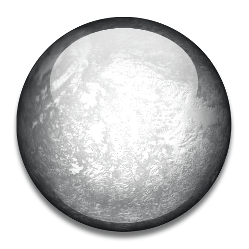 Eris Icon | Solar System Iconset | Dan Wiersema