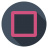 Playstation-square-dark icon
