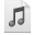 Document music icon