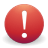 Button warning icon