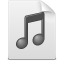 Document music icon