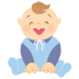 Baby-laughing icon
