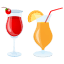 Summer cocktails icon