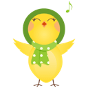 Singing-chicken icon