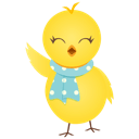 Waving-chicken icon