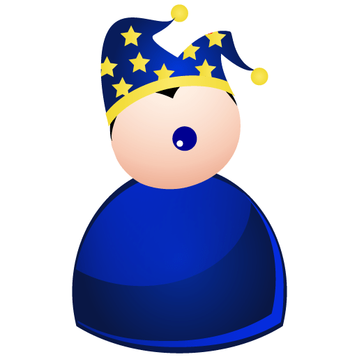 Harlequin-blue icon