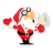 Santa shout icon
