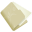 Folder flower beige icon