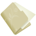Folder-flower-beige icon