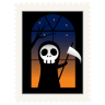 Stamp-skeleton icon