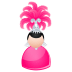 Magic-woman-pink icon
