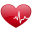 Heart-beat-no-sh icon