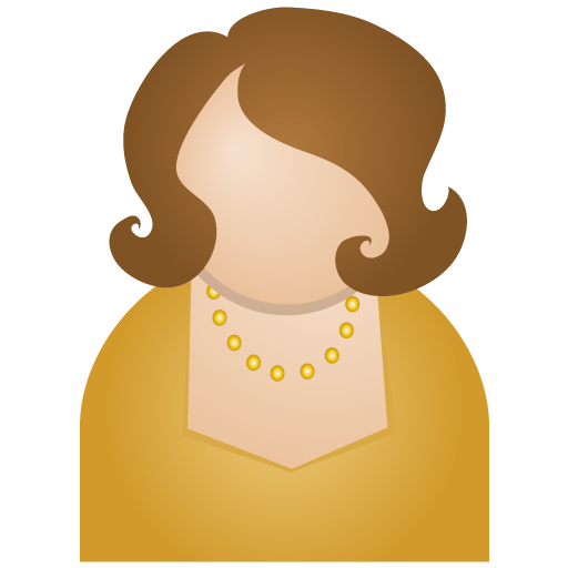 Brown-woman icon