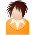 Orange-girl icon